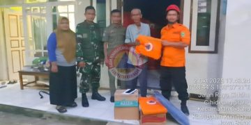 Atap Rumah Warga di Desa Cihideunggirang Ambruk, Beruntung Tak Ada Korban Jiwa